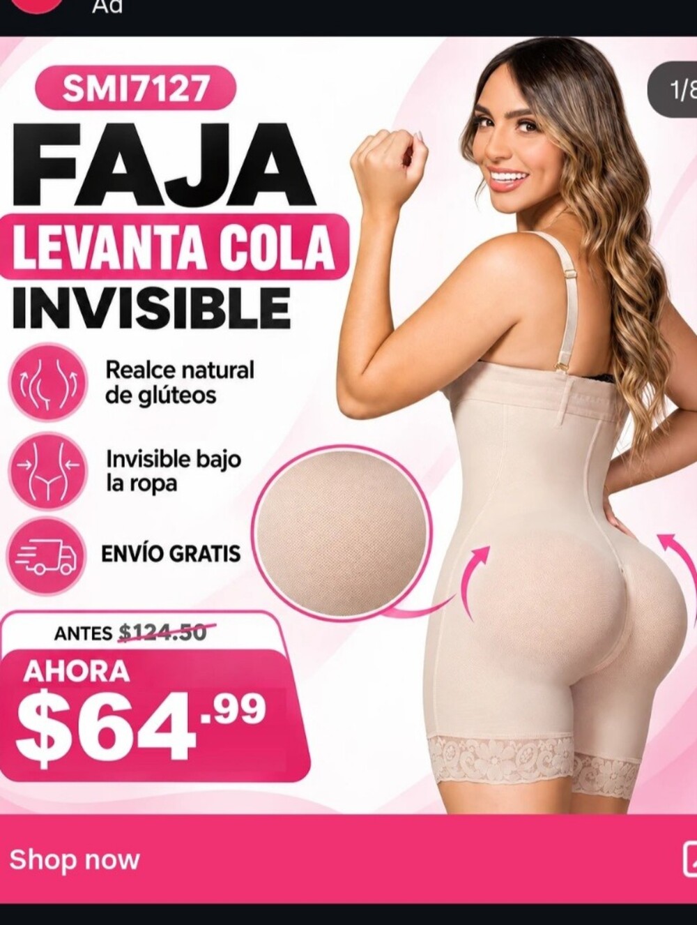 XL Stagmi SMI7127 Colombianas Womens Best Faja Bodysuit BBL & Lipo Effect Girdle